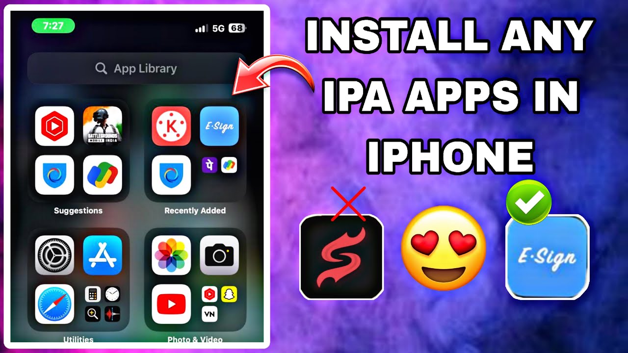 How To Install Any IPA Files In IPhone | Download Ipa Files | Ios ...