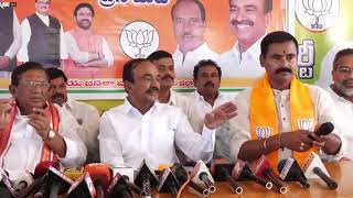 LIVE : Malkajgiri MP Shri Eatala Rajender campaigns for MLC elections || BJP TELANGANA