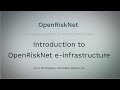 Introduction to OpenRiskNet e-infrastructure