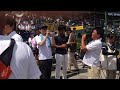 甲子園　大西健斗　北海ナイン　準決勝前にアルプス応援団に挨拶　北海高校ｖｓ秀岳館