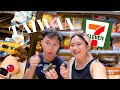 Surviving 24 Hours Eating Only 7-Eleven Food in Taiwan 🇹🇼