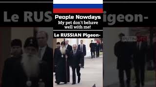 When Putin trained a KGB Bird.🦅🔥