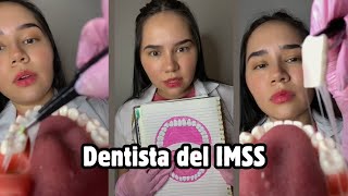 POV Vas con la dentista que cobra barato #asmr #asmrcynthia #humor