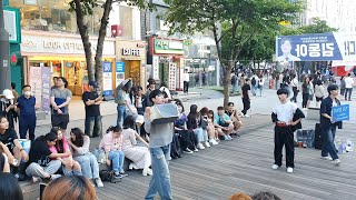 [STREET ARTIST] ONE OF. INTERACTIVE SINCHON BUSKING. 240602.