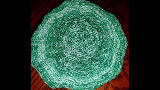 3rd Loop Half Double Crochet Dishcloth Tutorial