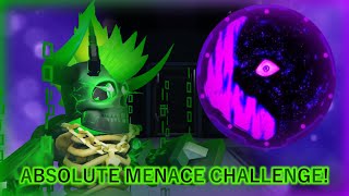 FINALLY DOING THE ABSOLUTE MENACE CHALLENGE IN PRESSURE! [ROBLOX PRESSURE]