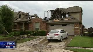 Severe storms cause flooding, damage in North Texas