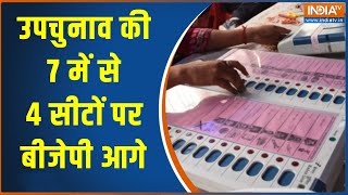 Assembly bypoll results LIVE Updates: उपचुनाव की 7 में से 4 सीटों पर बीजेपी आगे | Election Results