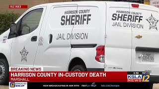 Authorities investigating inmate death in Harrison County
