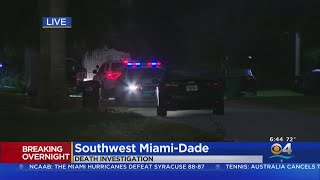 Death Investigation In Southwest Miami-Dade