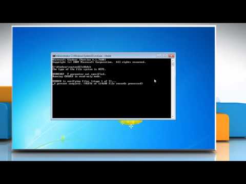 How to run a Disk Check in Windows 7 using the Command Prompt How to run a Disk Check in Windows 7 using the Command Prompt