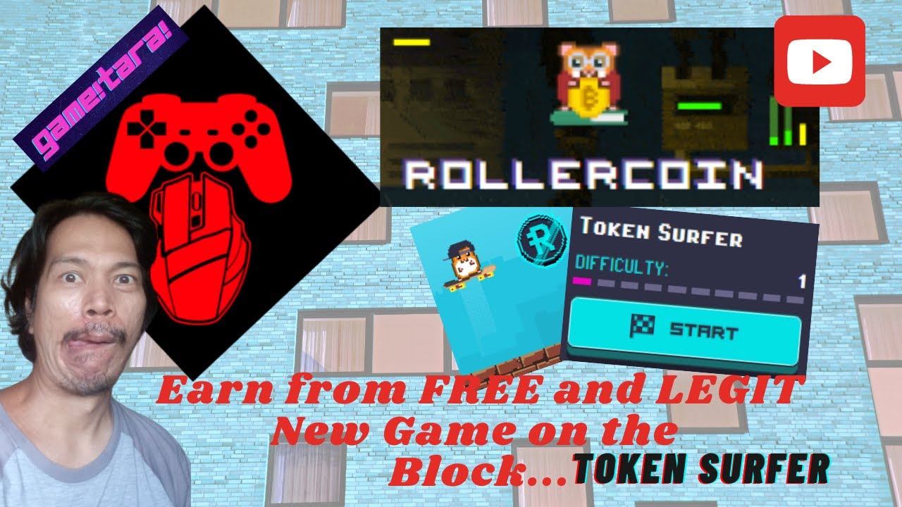 Game!Tara! Awesome Crypto Farming With Rollercoin's Token Surfer That ...