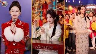 三大女神在《春节联欢晚会》同框，谁才是最闪耀的那一位？| Bailu