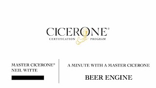 Minute with a Master Cicerone - Beer Engine