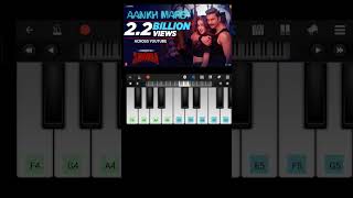 Aankh Mare 😉 Tune On Mobile Piano 🎹 #simba #pianotutorial #shorts