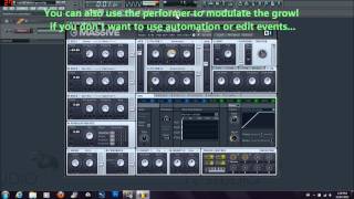 Skrillex/KillTheNoise Style Growl Tutorial NI Massive by Valzugg
