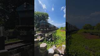 LHF EMD furiously approaching Siliguri Jn with 19306 KYQ DADN Exp #train #lhb #railway #nfr