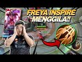 FREYA SPELL INSPIRE ?! ATTACK SPEEDNYA GA NGOTAK !! R7 FREYA - MOBILE LEGENDS