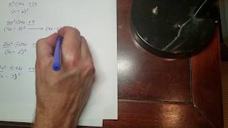 Perfect Square Pattern