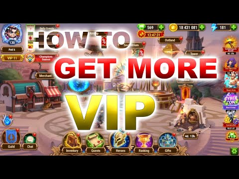 Get more VIP points for less money, Hero Wars, Dominion era
