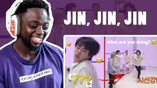 MUSA LOVE L1FE Reacting to BTS Jin Funny Moments - Kim Seokjin being comedian | BTS Reaction