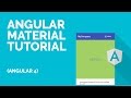 Angular 4 Material Tutorial