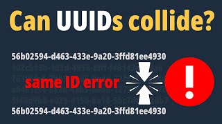 Can UUIDs collide with each other and how likely is that?