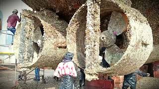 Cleaning Barnacles While Dry Docked is Extremely Satisfying  Video Relaxing