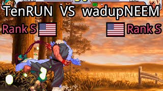 Street Fighter III: 3rd Strike: TenRUN (US, Rank S)  vs wadupNEEM (US, Rank S)