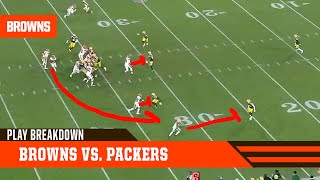 Play Breakdown: D'Ernest Johnson 30 Yard Run | Browns Live