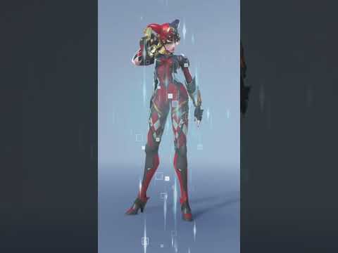 NEW Harlequin Widowmaker Skin And Golden Weapon #overwatch2 #widow # ...