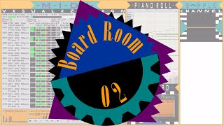 Board Room - Midi Visualizer【SC-88 Pro】