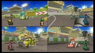 マリオカートWii 4人プレイ動画２(マリカWiiゆっくり実況録画まとめ)