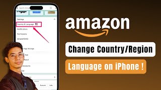 Change Country / Region & Language on Amazon App on iPhone !!