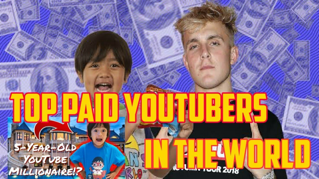 Top 10 Highest-paid YouTube Stars Of 2019|Richest Youtubers In The ...