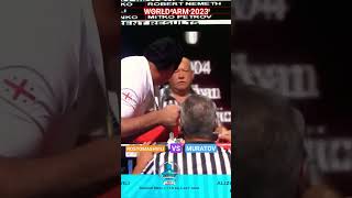 WORLD ARMWRESTLING CHAMPIONSHIP 2023 senior men 110 + kg #armwrestling #kazakhstan #waf #georgia