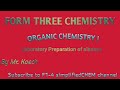 ORGANIC CHEMISTRY I (Laboratory preparation of Alkanes)