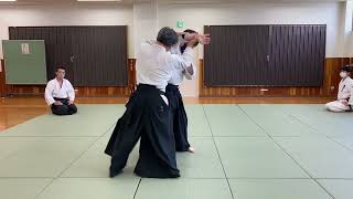 合気道　両手取り一教裏　2022年5月22日（日）　稽古　武産合氣道　誠和会　Aikido Ryotedori Ikkyo Ura