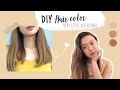 DIY HAIR COLOR AT HOME (NO BLEACH!!) VERY AFFORDABLE