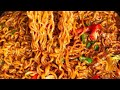 How to prepare tasty spicy noodles with garlic.