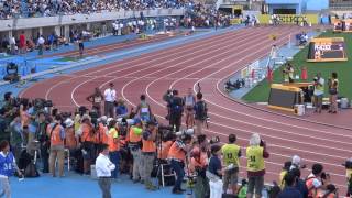 ゴールデングランプリ陸上2017　女子100m　2017.5.21　全景ワンカット