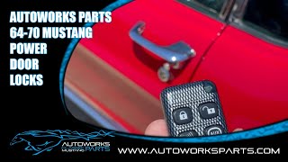 Mustang Power Door Locks 64-70 Classic by Autoworks Parts