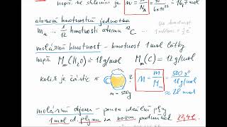 FS-2.3. Látkové množství, mol, molární veličiny | Fyzika maturita