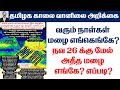 17.11.2024 தமிழ்நாடு காலை வானிலை ஆய்வறிக்கை-Tamilnadu morning Weather Forecast #todayweathernews