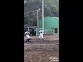 野球の試合中です！