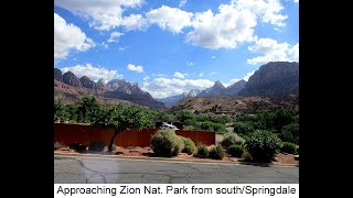 Andy:  MORE Zion N. P./Utah