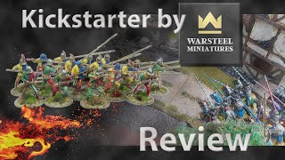 Late 15th Century Medieval Gewalthaufen - Kickstarter miniatures Review/Preview