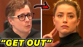 “Leave My Court” Amber Heard KICKED OUT Of After Laughing During Depp’s Testimony