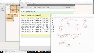 math.rint( ) and using math function in a program