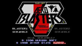 ＰＣエンジン版　エアロブラスターズ　Aero Blasters